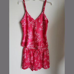 Vintage Jones New York Shorts & Cami Hearts PJ Set